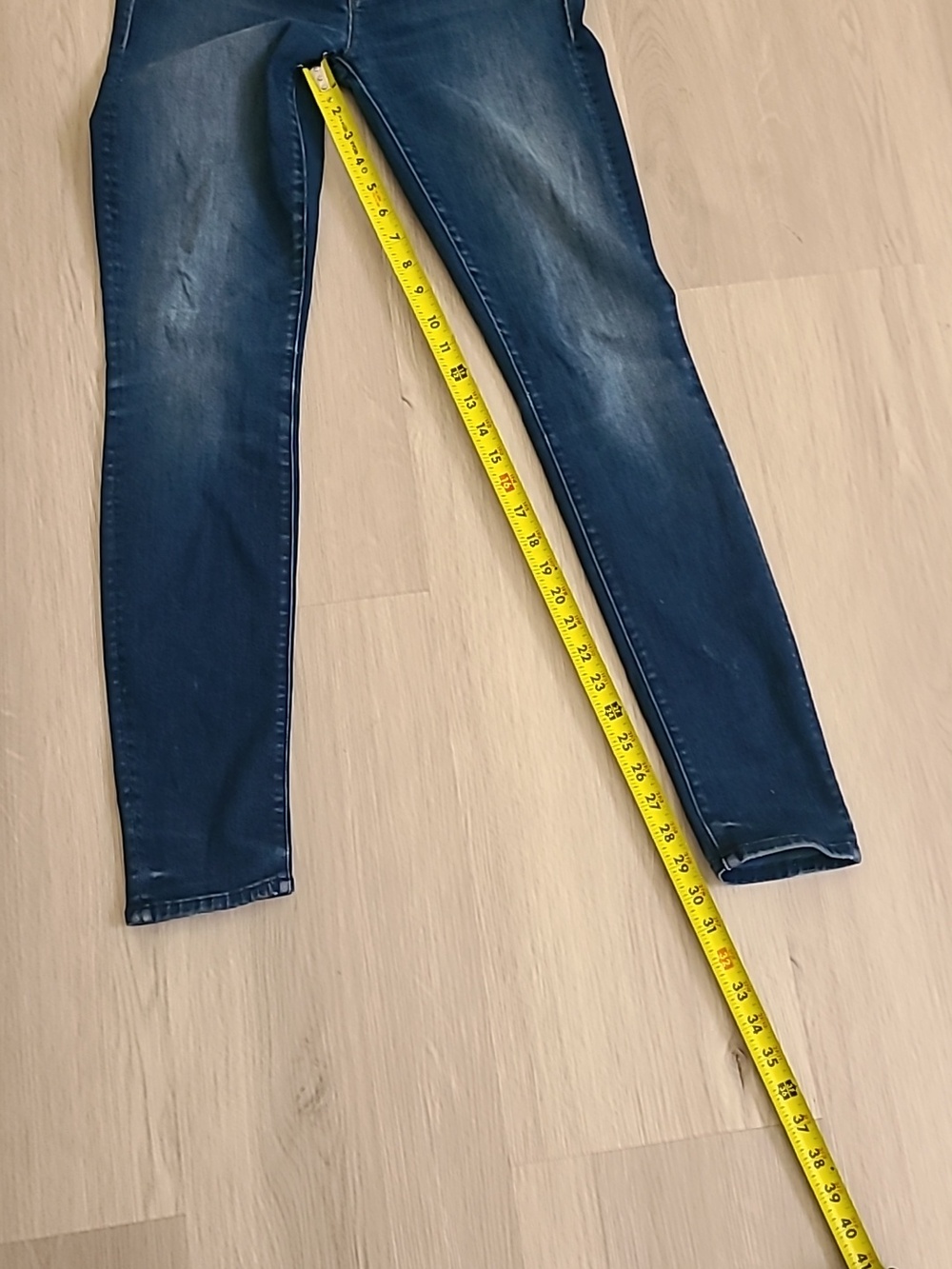 MOTHER The Looker In Crowd Pleaser Skinny Jeans Womens 28 Blue Denim Stretchy - Picture 6 of 9